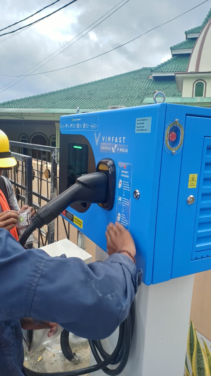 Proyek SPKLU 30kVA