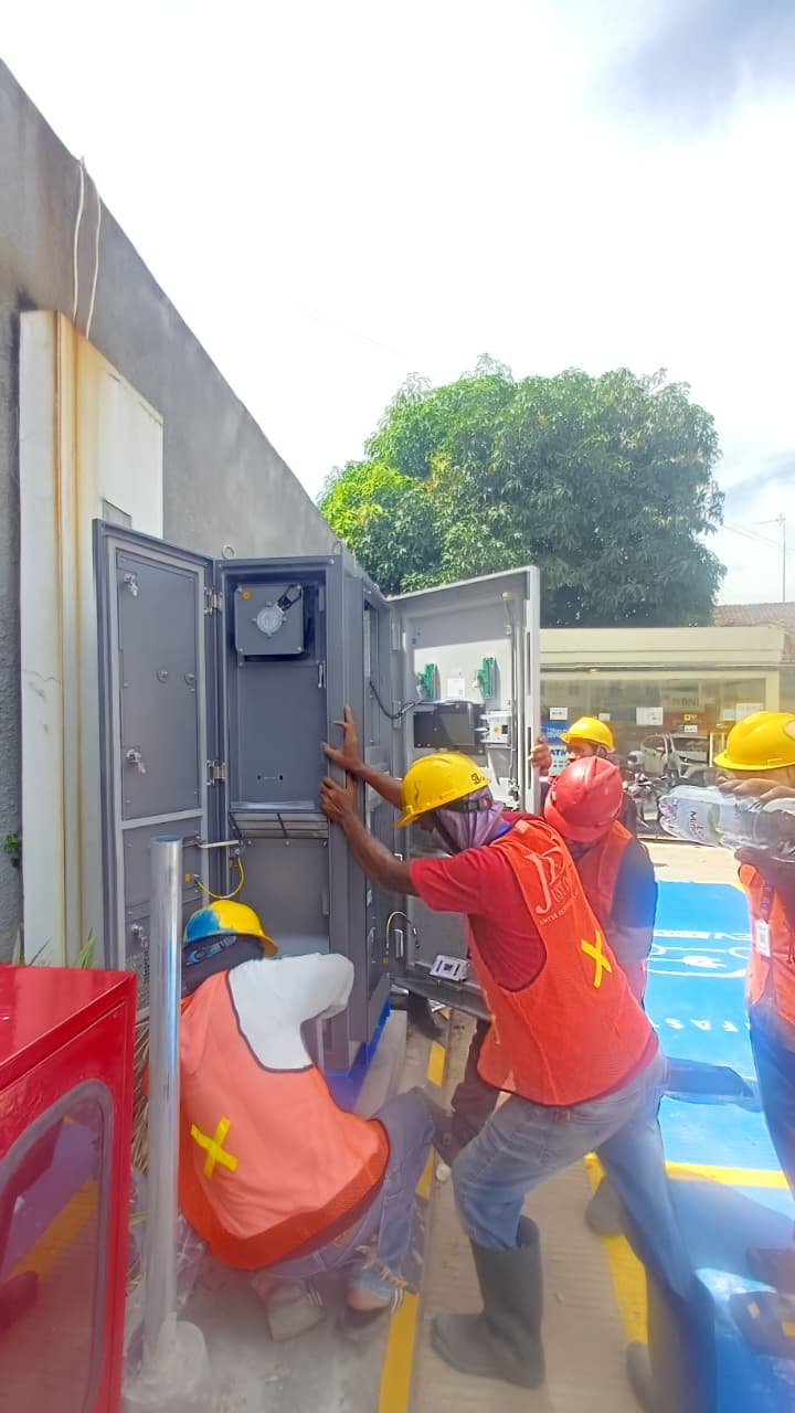 Proyek SPKLU 60kVA